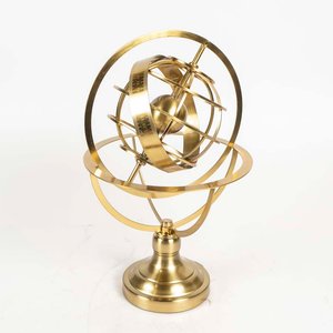 Lote siguiente: Esfera Armilar Decorativa de Metal Dorado