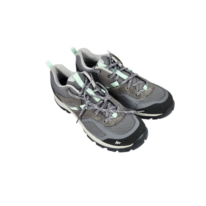 Zapatillas de Trekking Mujer Talle 41 EU Gris y Menta