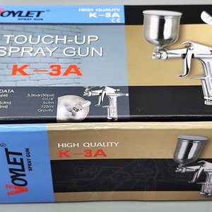 Pistola de Pintar Aerográfica Voylet K-3A con Tacho de Aluminio - imagen 1