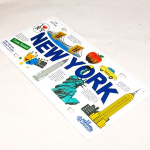 Chapa Decorativa "New York" 30 x 15 cm - imagen 2