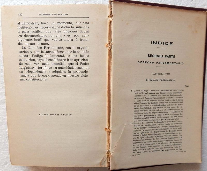 Libro de Derecho: El Poder Legislativo. Edición Oficial. - imagen 5