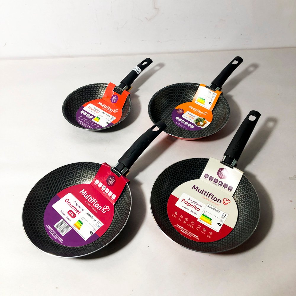 Set de 4 Sartenes Multiflon Antiadherentes