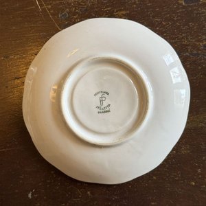 Juego de 5 Tazas con Plato de Porcelana Stanitta Paraná con Flores - imagen 11