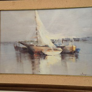Par de Cuadros Decorativos de Paisajes Marítimos - imagen 4