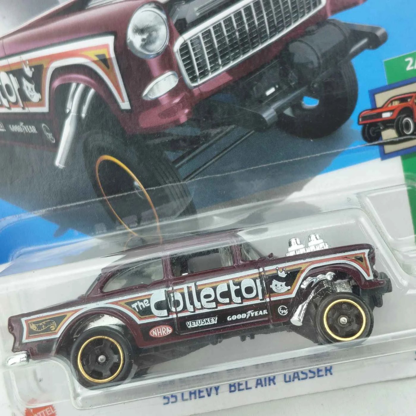 Lote #145 HotWheels Chevy Bel Air Gasser 1955 - imagen 2