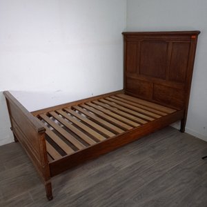 Cama de Roble Estilo Clásico Plaza y Media - imagen 2