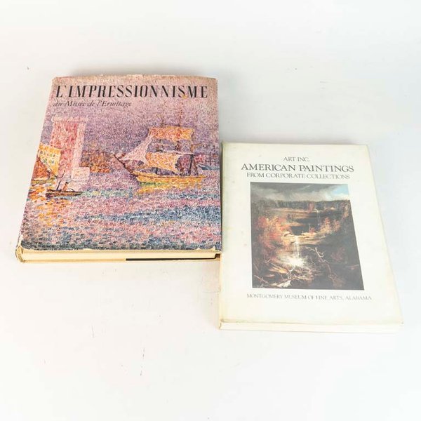 2 Libros de Arte: Los Impresionistas y Pinturas Estadounidenses - imagen 1