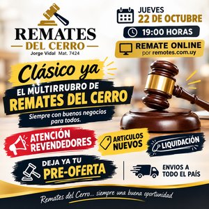 Lote anterior: Remate Online de Remates del Cerro