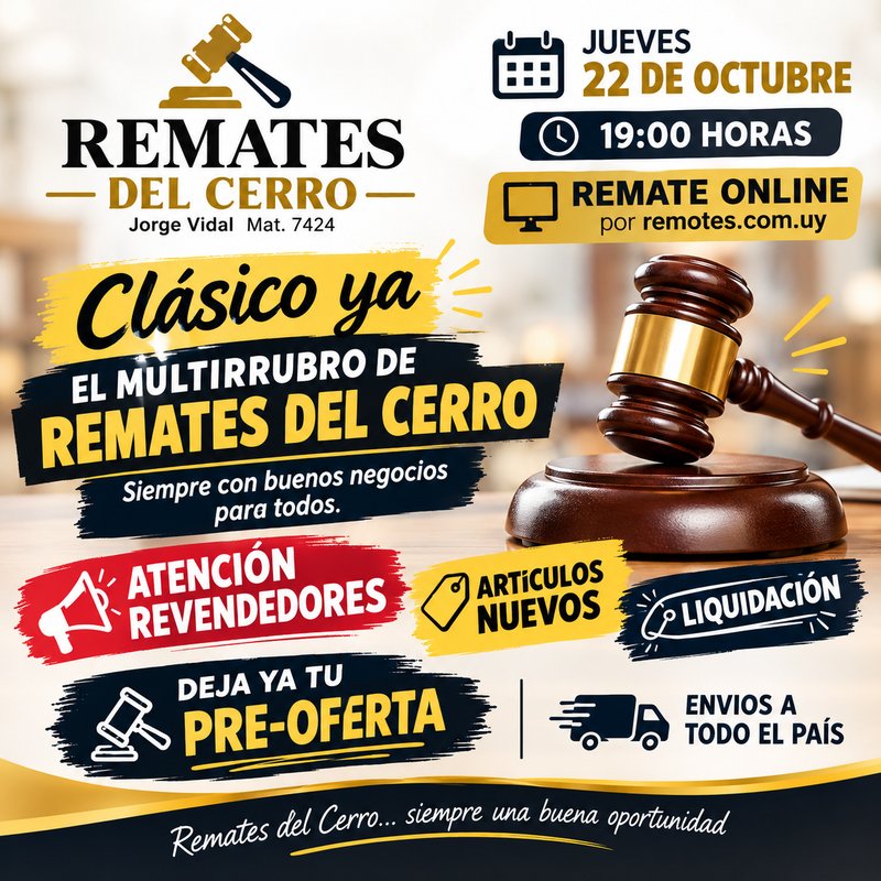 Remate Online de Remates del Cerro