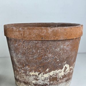 Dos Macetas para Plantas: Cerámica Esmaltada y Terracota - imagen 2