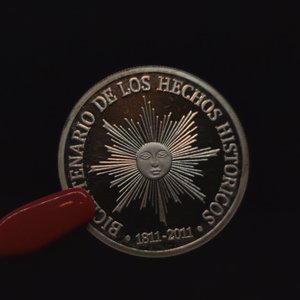 Moneda Conmemorativa Uruguay 50 Pesos 2011 Bicentenario Plata PROOF - imagen 7