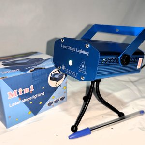Proyector Láser Mini Audiorítmico con Regulación, Nuevo en Caja - imagen 3