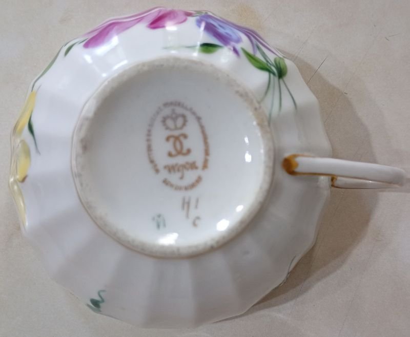 Taza de porcelana alemana Schorndorf - Excelente condición - imagen 4