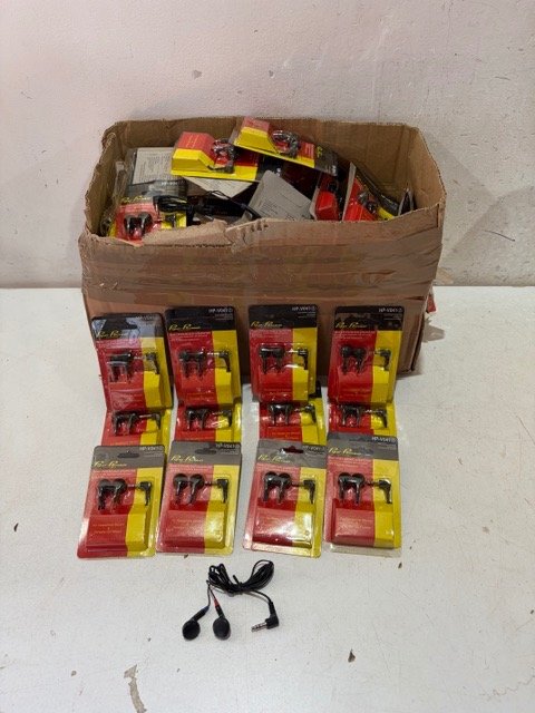 Lote de Auriculares Inalámbricos Negros