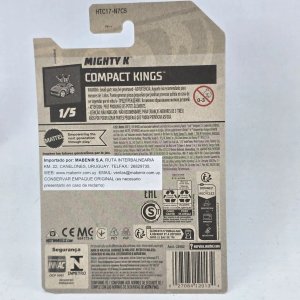 Hot Wheels Mighty K Compact Kings Camioneta Celeste - imagen 3