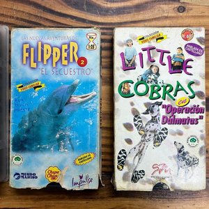 Videocassettes VHS Antiguos: Flipper, Little Cobras, World Cup Fever USA ’94 - imagen 3