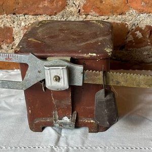 Balanza Antigua de Cocina Metálica con Pesas - imagen 4