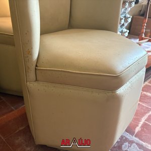 Sillón Individual Beige para Restaurar - imagen 6