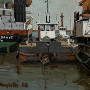 Lote anterior: Oleo "Puerto" de Alvaro Podesta, 20 x 25 cm, Firmado y Fechado 2008