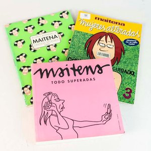 Trilogía de Libros de Maitena: Todo Superadas, Mujeres Alteradas y Mujeres Alteradas 4 - imagen 1