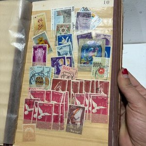 Álbum Antiguo con Sellos de Uruguay, Israel y Francia - imagen 6