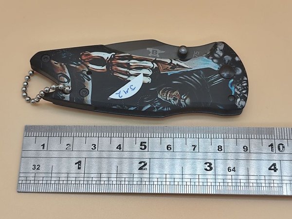 Navaja Buck de alta calidad con diseño de esqueleto - imagen 7
