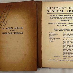 Lote de 2 Libros Militares de la Colección General Berisso: Moral Militar y Proyectiles - imagen 3