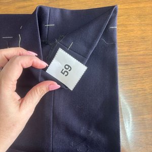 Pantalón de Vestir Azul Marino Talle 48 - imagen 3