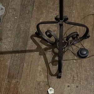 Lámpara de pie de estilo rústico artesanal - Vintage - imagen 4