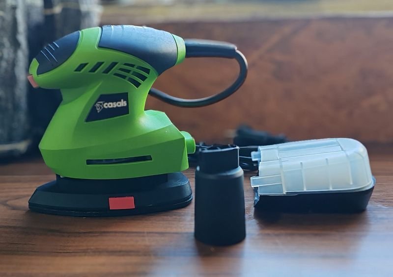 Lijadora Orbital Casals Verde Eléctrica Nueva