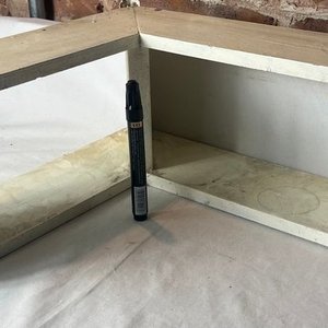 Estantería de Madera en L con Dos Niveles - imagen 7