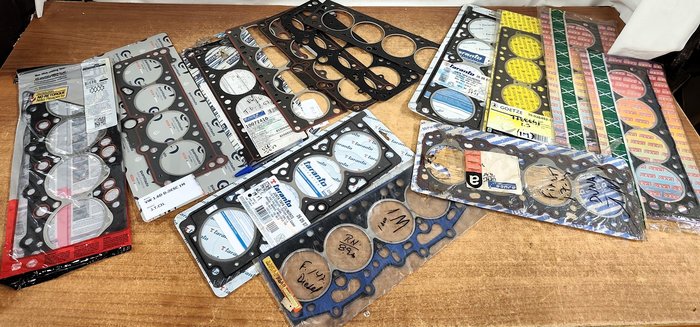 Lote anterior: Juntas para motor y etiquetas de precio y marca
