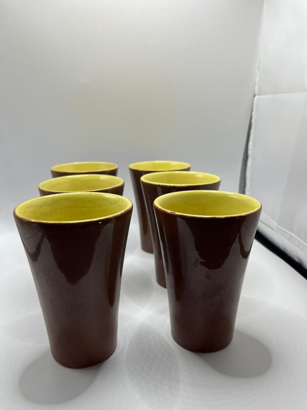 Vasos de porcelana esmaltada nuevos - Decoración y Accesorios - imagen 1