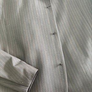 Traje de Vestir Talle 58 Rayado Oscuro - imagen 2