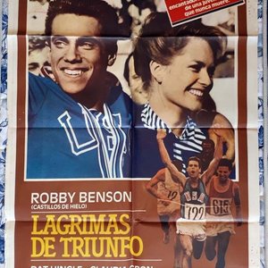 Lote siguiente: Poster Original "Lágrimas de Triunfo" (Running Brave) - Robby Benson - 1983