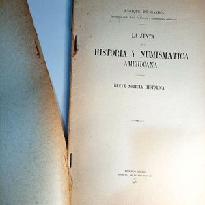 Lote de Publicaciones y Folletos Argentinos sobre Numismática y Medallística - imagen 8