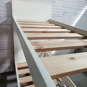 Cama Cucheta Blanca Moderna - imagen 8