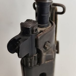 Exhibidor para Bayoneta Fusil FAL Inutilizado - imagen 3