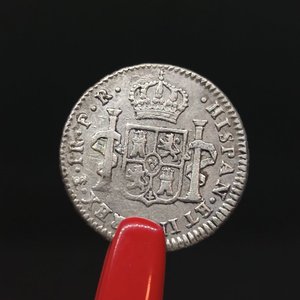 Moneda Antigua de Plata: "CARO. IIII. DEI. GRATIA. HISPAN. ET. IND. REX" 1778 y "FEDERADAS A.S.U. 1845" - imagen 10