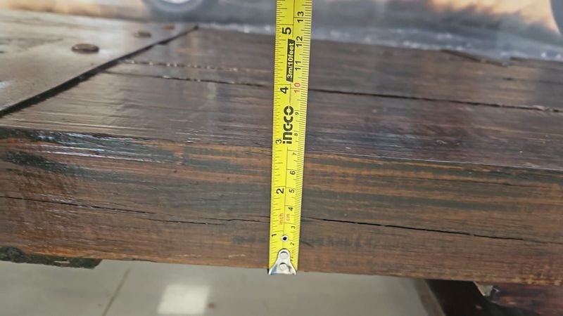 Mesa ratona en pino viejo de excelente calidad - imagen 3