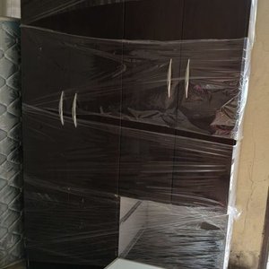 Ropero de MDF Marrón Oscuro con Cajones - imagen 2