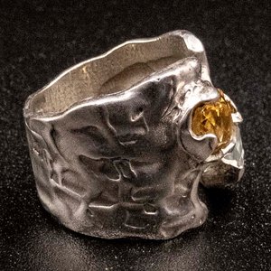 Anillo de Plata 925 con Topacio y Citrino - imagen 2