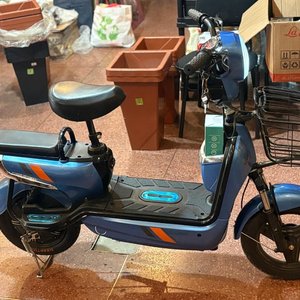 Moto Eléctrica K MAX 350 Azul con Canasto Frontal - imagen 8