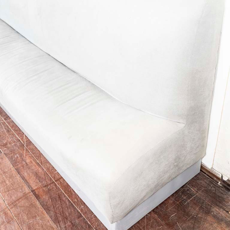 Sofá de varios cuerpos con base de madera para reformar - imagen 3