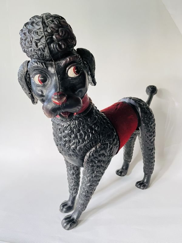 Juguete Vintage Coleccionable Perro Articulado