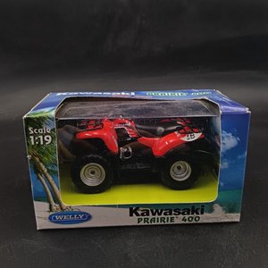 Cuatriciclo Kawasaki Prairie 400 Welly Escala 1:19 - imagen 2