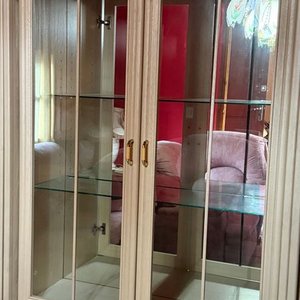 Aparador Modular con Vitrinas de MDF Laminado de Calidad - imagen 3