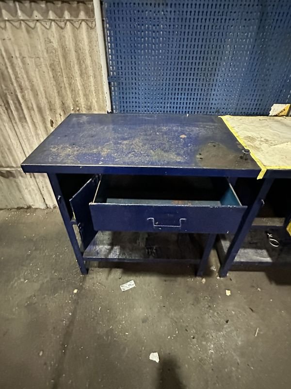 MESA DE TRABAJO DE HIERRO - imagen 6