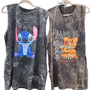 Lote anterior: Remera sin mangas estampada Stitch y Oso Teddy
