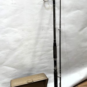 Caña de Pescar Samwook de Fibra, 2 Tramos, 2.45m, con Estuche y Pasahilos Retráctil - imagen 3